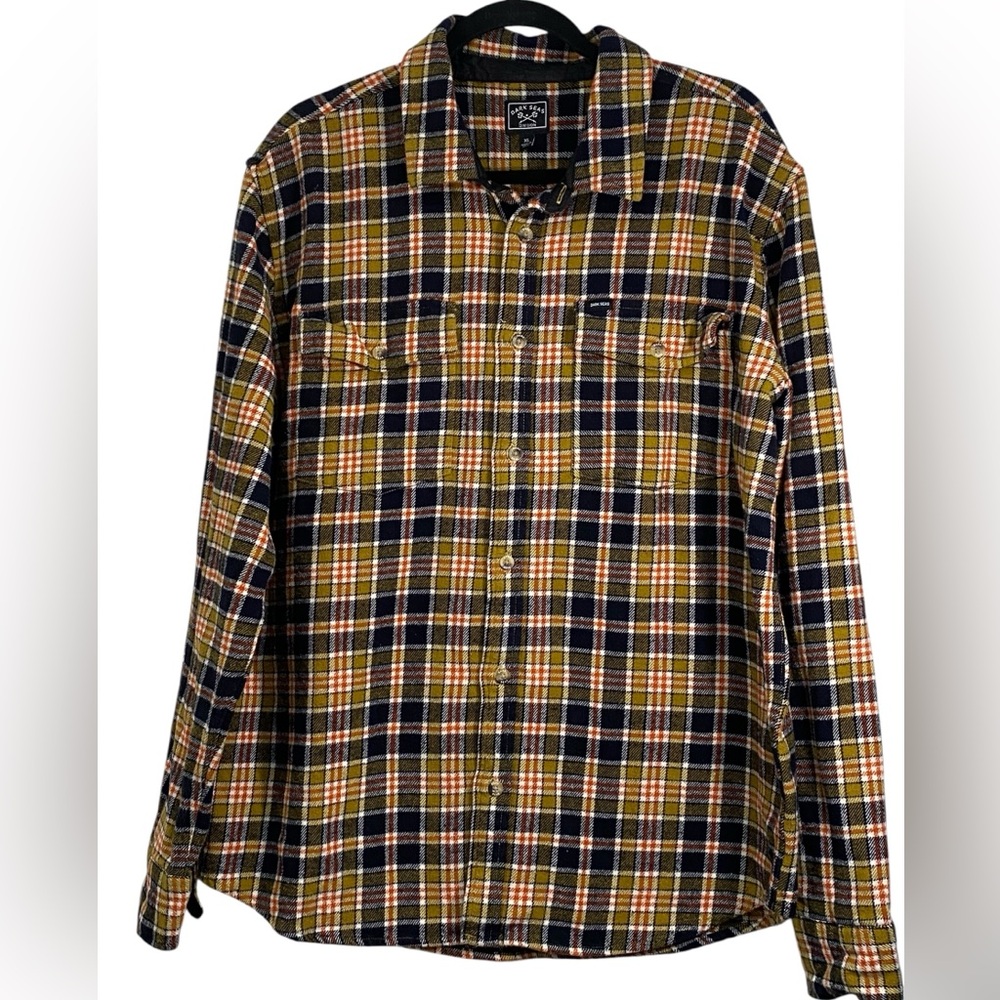 Dark Seas Division Plaid Flannel Shirt